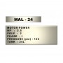 MALCOMAIR AIR COMPRESSORS - 2.5HP x 24LT (MAL-24)