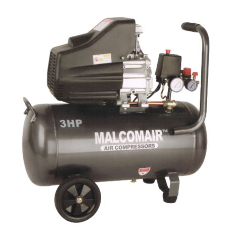 MALCOMAIR AIR COMPRESSORS - 3.0HP x 50LT (MAL-50)