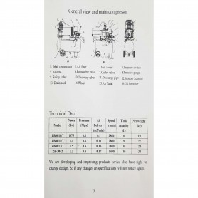 MALCOMAIR AIR COMPRESSORS - 3.0HP x 50LT (MAL-50)