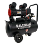 MALCOMAIR OIL LESS AIR COMPRESSORS - 8Bar x 850W x 30LT (MAL-850-30)