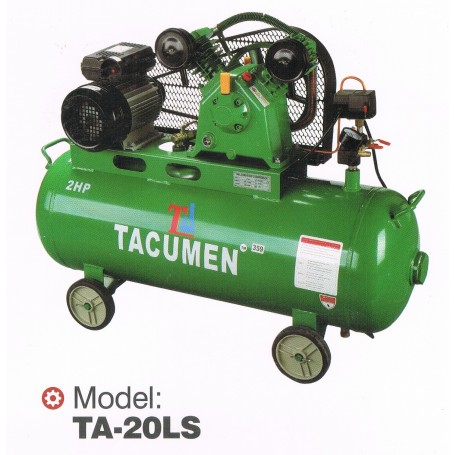 TACUMEN AIR COMPRESSOR - LOW PRESSURE 240V x 2HP x 100LT WITH CERTIFICAL (TA-20LS)