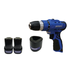 AKAIDO LI-ION CORDLESS DRILL - 2SPEED 12V x 2.0Ah BATTERY 2pcs (AK12EC x2B)