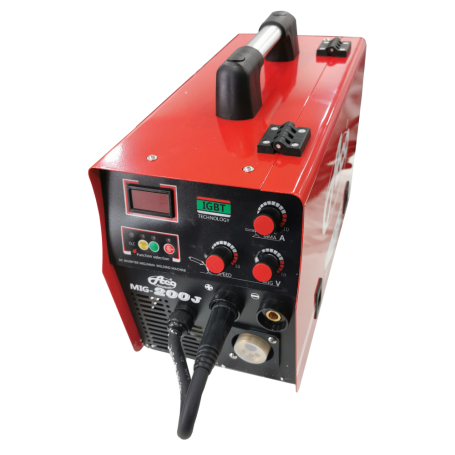 ACO DIGITAL IGBT MIG 5KG 6IN1 WELDING MACHINE INVERTER WITH GAS & ACCESSORIES SET (MIG200J 200AMP)