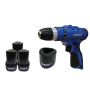 AKAIDO LI-ION CORDLESS DRILL - 2SPEED 12V x 2.0Ah BATTERY 2+1 pcs (AK12EC x3B)