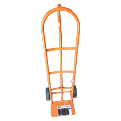MYSTAR HAND TROLLEY WITH SOLID WHEEL P-SHAPE HAND TRUCK (P600B - 8")