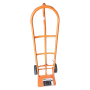 MYSTAR HAND TROLLEY WITH SOLID WHEEL P-SHAPE HAND TRUCK (P600B - 8")