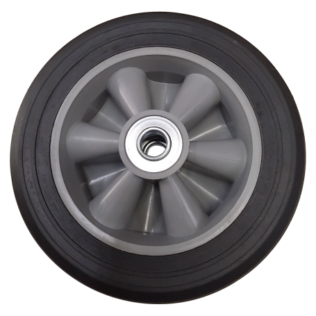 MYSTAR SOLID WHEEL (PVC HUB) FOR P-600B Load Capacity: 120kg (200mm X 75mm)