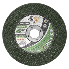 NT BLACK HORSE GREEN CUTTING WHEEL - 4"-107 X 1.2mm X 16mm (1Box X 50pcs)