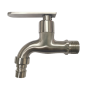 SUS 304 STAINLESS STEEL WALL TAP WITH HOSE NOZZLE (BS - ITN 115HBT)