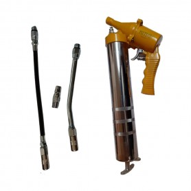 HITTO AIR GREASE GUN WHITH STEEL HOSE & FLEXIBLE HOSE (HT-6036 / AT-6036)