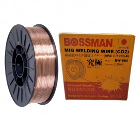 BOSSMAN CO2 MIG WIRE - ER70S-6 (0.8mm X 5KG ±)