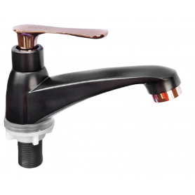 ISANO NANO BLACK SUS304 STAINLESS STEEL PILLAR TAP (1600BI)