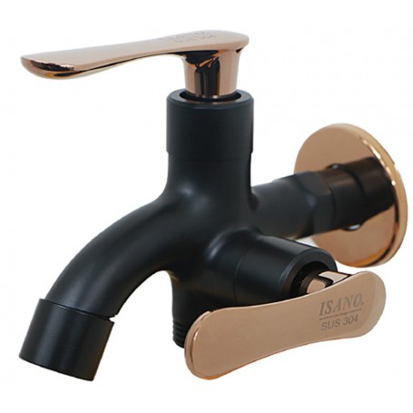 ISANO NANO BLACK SUS304 STAINLESS STEEL 2WAY TAP (1600TW)