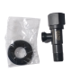 ISANO SUS304 STAINLESS STEEL ANGLE VALVE - NANO BLACK (1140AV)