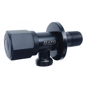 ISANO SUS304 STAINLESS STEEL ANGLE VALVE - NANO BLACK (1140AV)