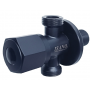 ISANO SUS304 STAINLESS STEEL 2WAY ANGLE VALVE - NANO BLACK (1340AV)
