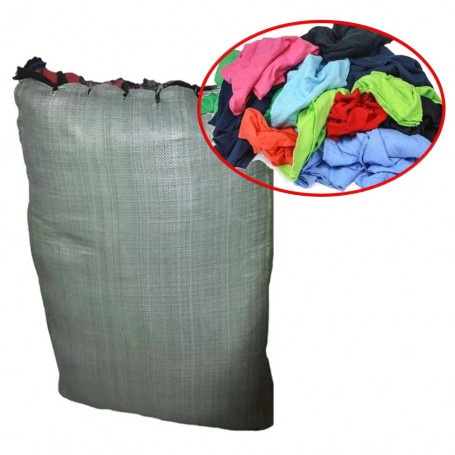 COTTON RAG LOOSE - COLOUR (1BAG X 19KG)