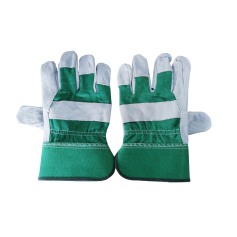 XY HEAVY DUTY 2-LAYER LEATHER WELDING GLOVE (190gm ±) (10-1/2" (Doz 2.4KG ±))