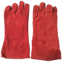 HEAVY DUTY WELDING GLOVE 2-LAYER (275gm ±) RED  (13" (Doz 3.3KG ±))