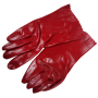 CHEMICAL RED RUBBER GLOVE  (11")