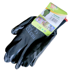 SAFETY POLYESTER GLOVES (SIZE 9 ~ OIL RESISTANT)