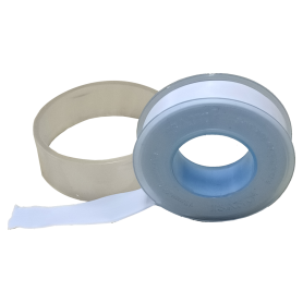 ISANO PIPE WHITE TAPE 0.1mm X 0.4g / cm3 (13mm X 15Mtr)