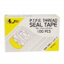 JTC WHITE SEAL TAPE - 12MM X 0.075 (1pkt X 10roll - 1box X 100roll)