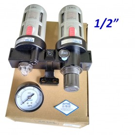 AIRTAC BRAND FR + L AIR FITTER REGULATOR & LUBRICANTS (BFC-400 1/2”)