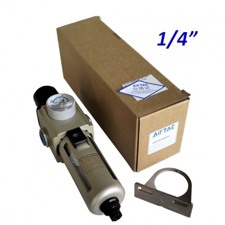AIRTAC BRAND AIR FITTER REGULATOR  (GAFR-200 1/4” )