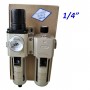 AIRTAC BRAND FR + L AIR FITTER REGULATOR & LUBRICANTS (GAFC-200 1/4” )