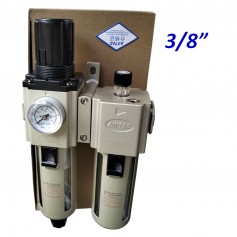 AIRTAC BRAND FR + L AIR FITTER REGULATOR & LUBRICANTS (GAFC-300 3/8” )
