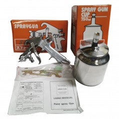 FIESTO PAINT AIR SPRAY GUN C/W CUP 750ML (F-75S - 1.5mm)