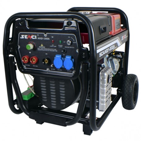 SENCI GASOLINE GENERATOR & WELDER 4 / 4.8KW 3Month Warranty W/OUT BATTERY (SC-200A RODE 3.2mm)