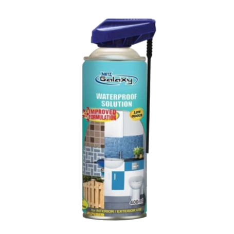 NIETZ GALAXY INTERIOR EXTERIOR WATERPROOF SPRAY SOLUTION TOILET LEAK WATER PROOF (400ML)
