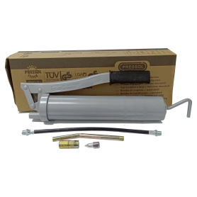 PRESSOL GREASE GUN WITH STEEL & FLEXIBLE HOSE  (500CC)
