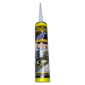 ALLYSEAL A-BOND SEALANT CONSTRUCTION WOOD FURNITURE SILICONE 405G (BROWN)
