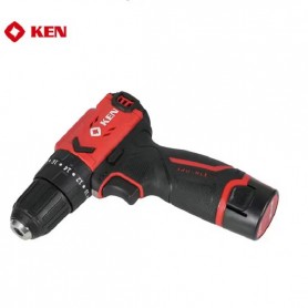 KEN-7312D 12V LIITHUM-ION BRUSSLESS IMPACT DRILL WITH 2Battery & 1Charger