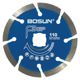 4" 110DRY BOSUN DIAMOND BLADE - GENERAL PURPOSE (B04-F3GP DRY)