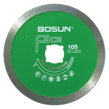 4" 105RCD BOSUN DIAMOND BLADE ~-TILE (B04-F3CE RCD)