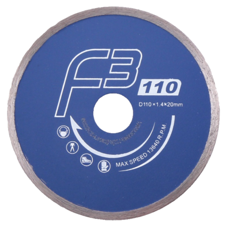 4" 110WET BOSUN DIAMOND BLADE - FORMYLA 3 DRY 6027 (B04-FN03S DRY)