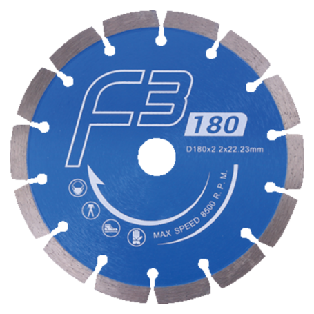 7" 180RSA BOSUN DIAMOND BLADE - GENERAL PURPOSE (B07-F3GP-180 RSA)