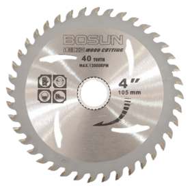 4" BOSUN WOOD TCT CIRCULAR SAW BLADE (105mm X 40T)