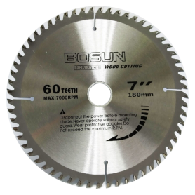 7" BOSUN WOOD TCT CIRCULAR SAW BLADE (180mm X 60T)