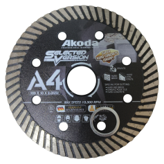 AKODA DIAMOND BLADE - T105B **konkrit keras** BLACK (AS04-T105B)