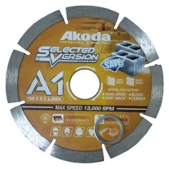 AKODA DIAMOND BLADE - S105G **batu pasir** GOLD (AS04-S105G)