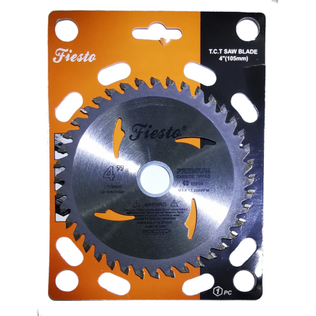 FIESTO CIRCULAR SAW BLADE - WOOD (4" X 40T)