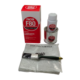F80 RCB FIBEREGLASS RESTORATION KIT (FIBER REPAIR KIT) (210GM)