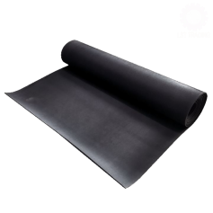 【1Feet】RS01- INDUSTRIAL Black Rubber Sheet - Plain 1/8", 3/16", 1/4", 5/16", 3/8", 1/2"