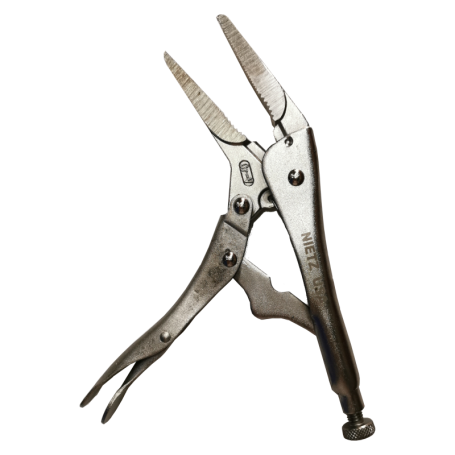 NIETZ HEAVY DUTY LONG NOSE LOCKING PLIER 543 15 709 (9" - 54315709)
