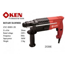 KEN-2520 (KEN 2520E) KEN ELECTRIC ROTARY HAMMER - 20mm 500W